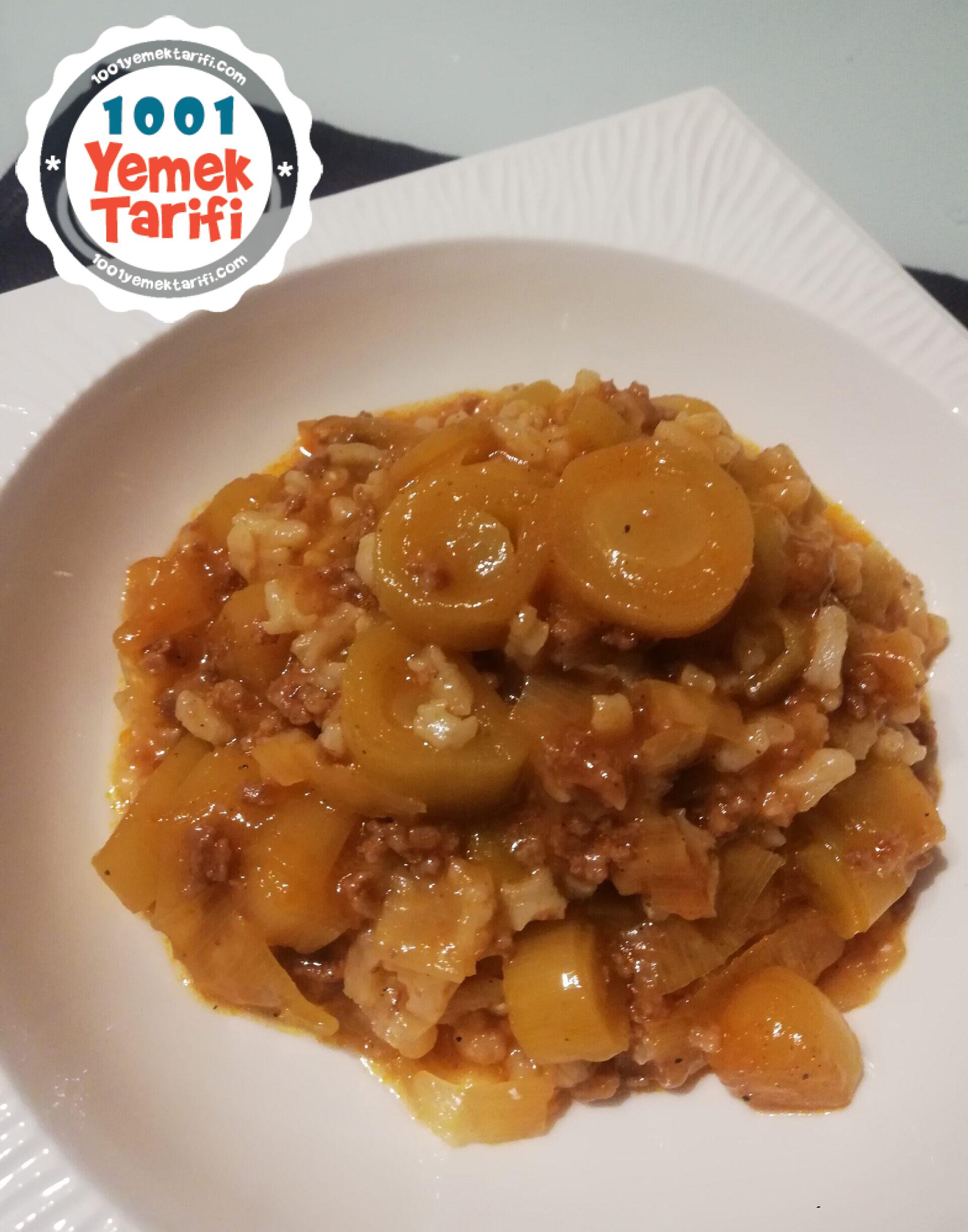Kıymalı Pırasa Tarifi