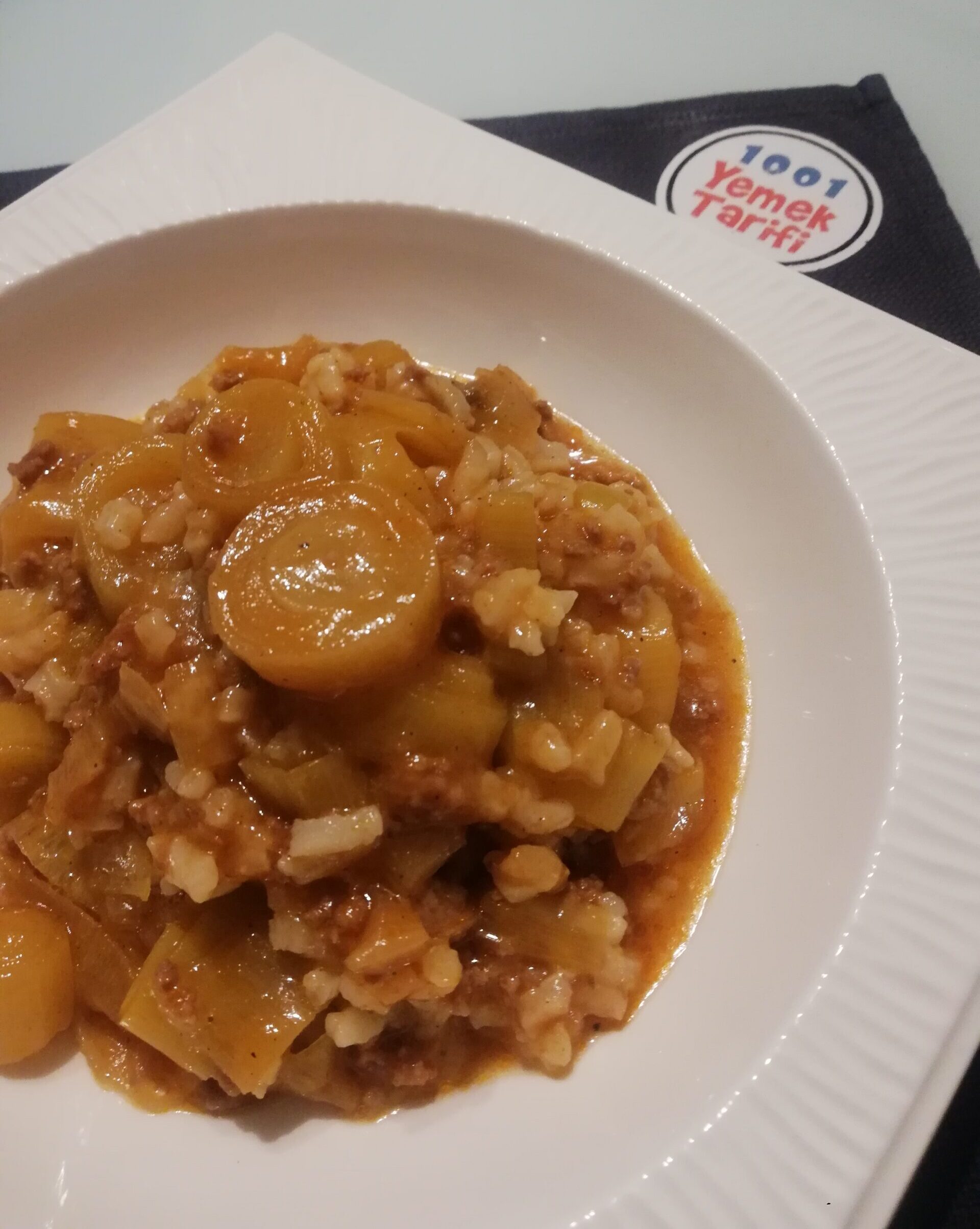 Kıymalı Pırasa yapımı