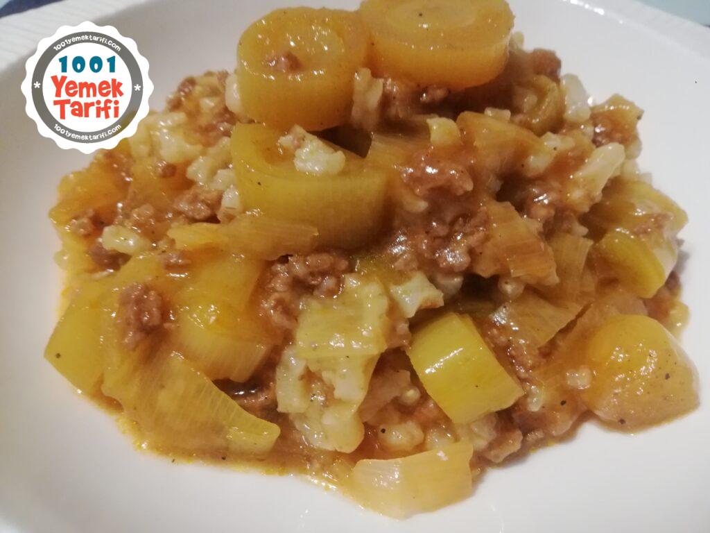 Kıymalı Pırasa Tarifi