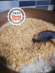 Arpa Şehriye Pilavı nasıl yapılır