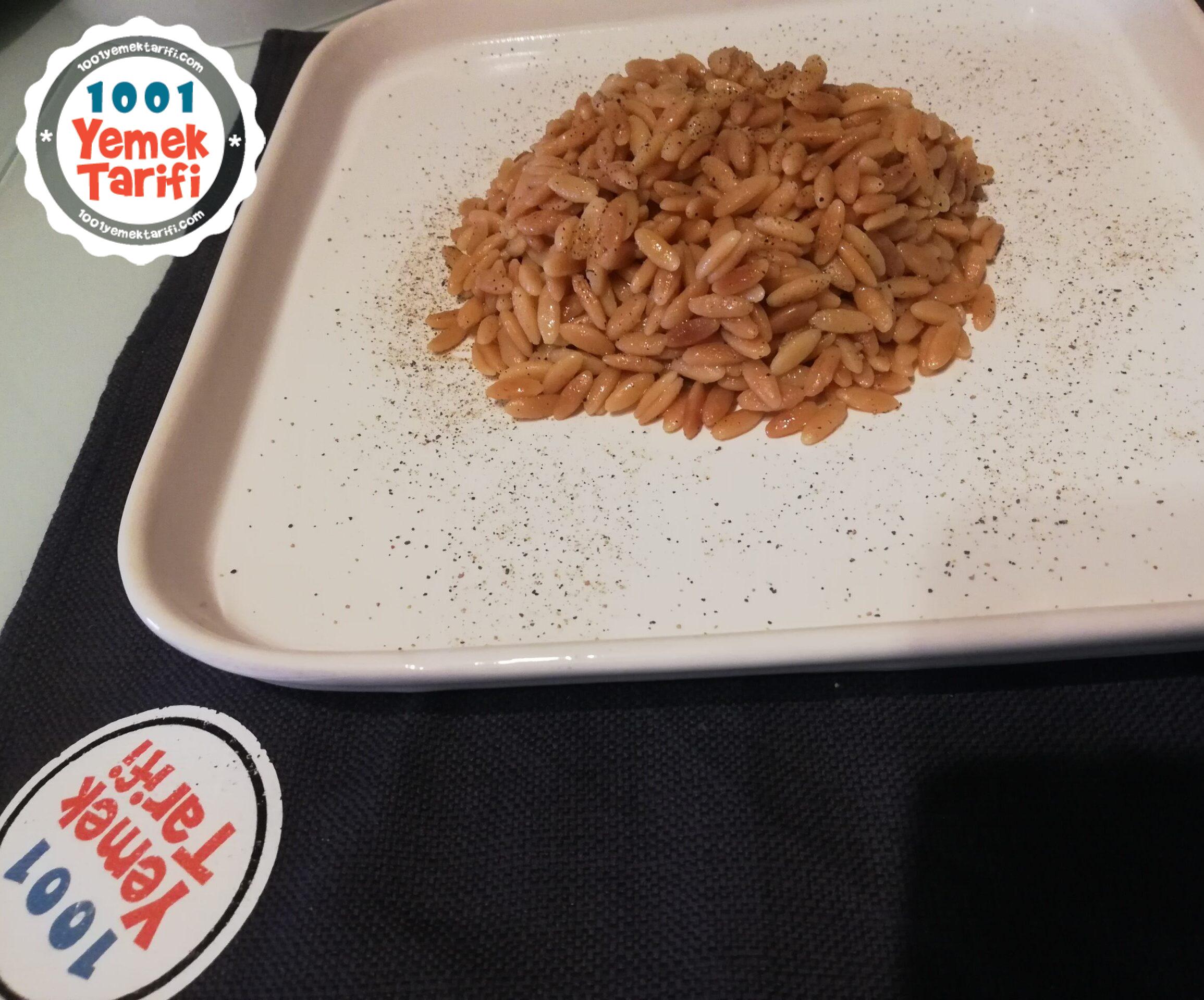 Arpa Şehriye Pilavı Tarifi