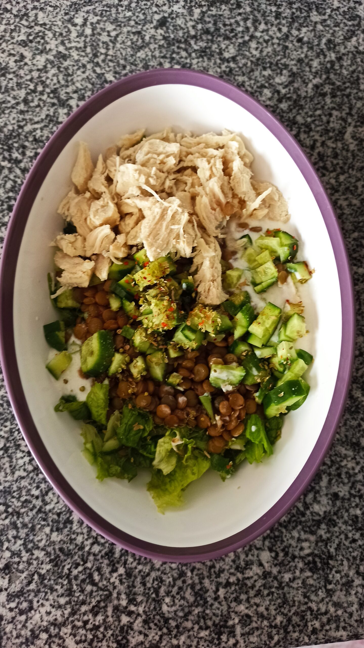 Tavuklu Fit Salata