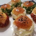 Sakallı Poğaça yapımı