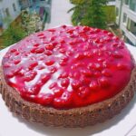 Vişne Soslu Muhallebili Tart Kek Tarifi~2