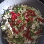 Jülyen Kesimli Sebzeli Mantar Sote