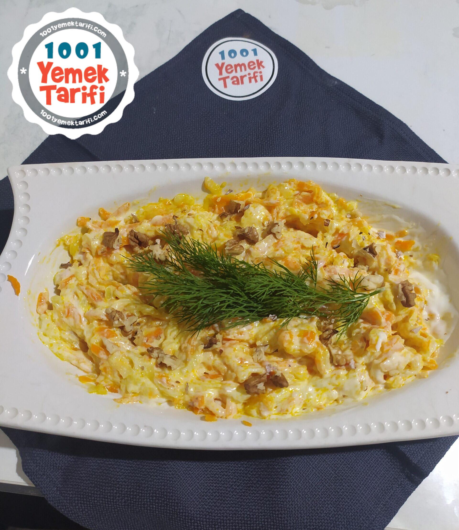 📸Fotoğraflı ✅Tam Kıvamında: Kabaklı Havuç Salatası