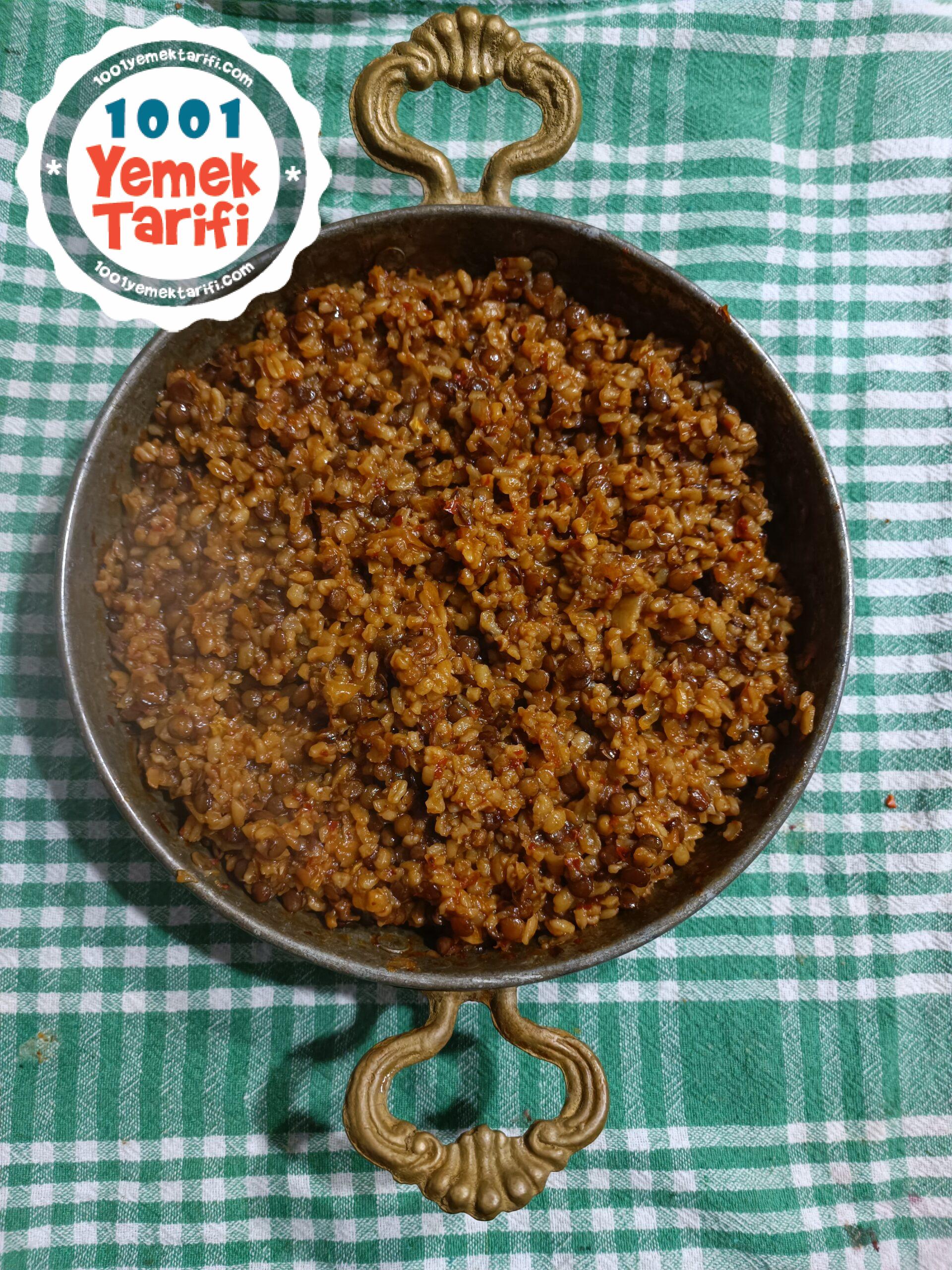 Mercimekli Pilav Tarifi