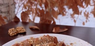 Cevizli Örgü Tatlısı