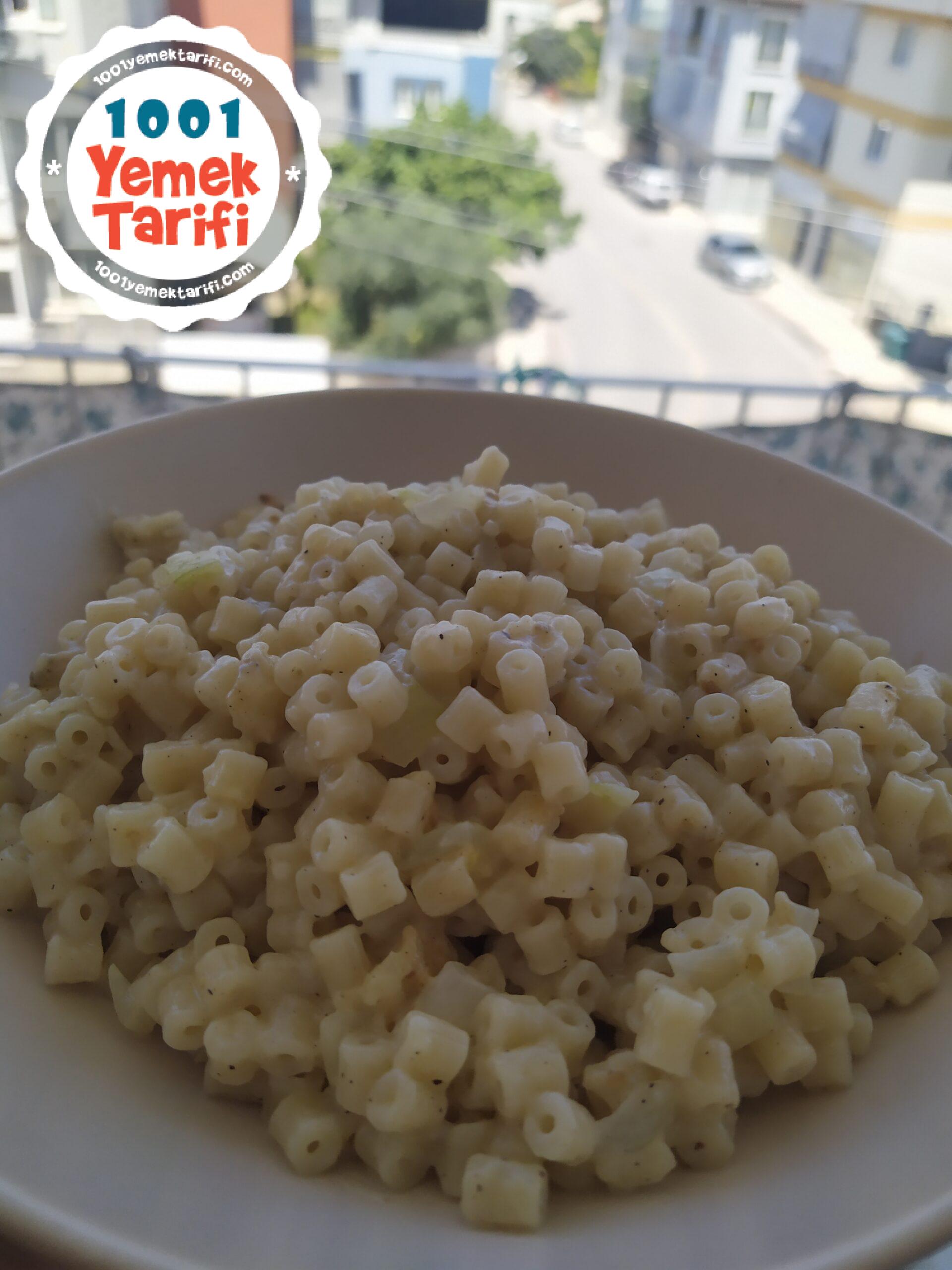 Kremalı Boncuk Makarna