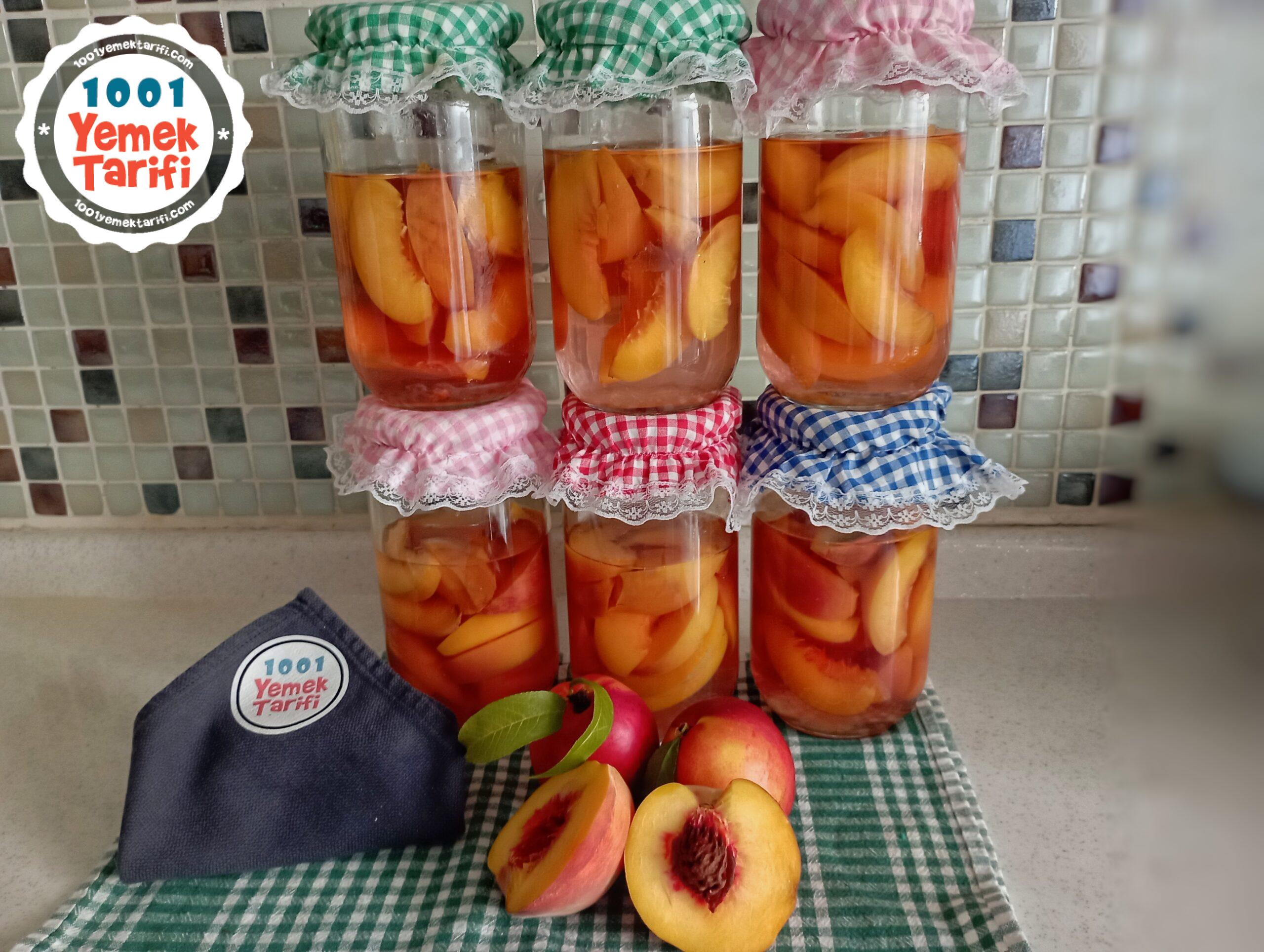 🍑Şeftali + Nektarin Komposto Tarifi