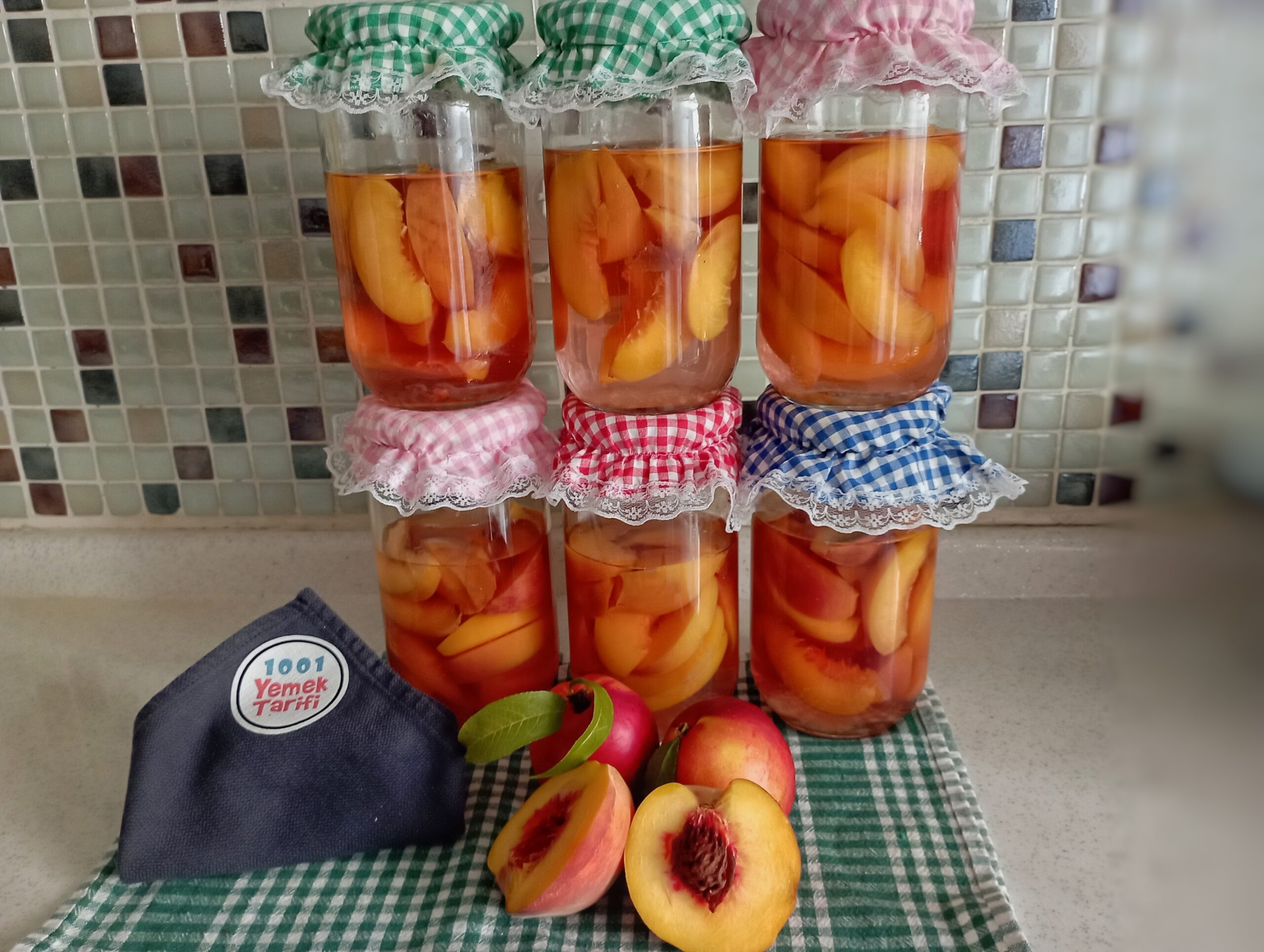 🍑Şeftali + Nektarin Komposto Tarifi