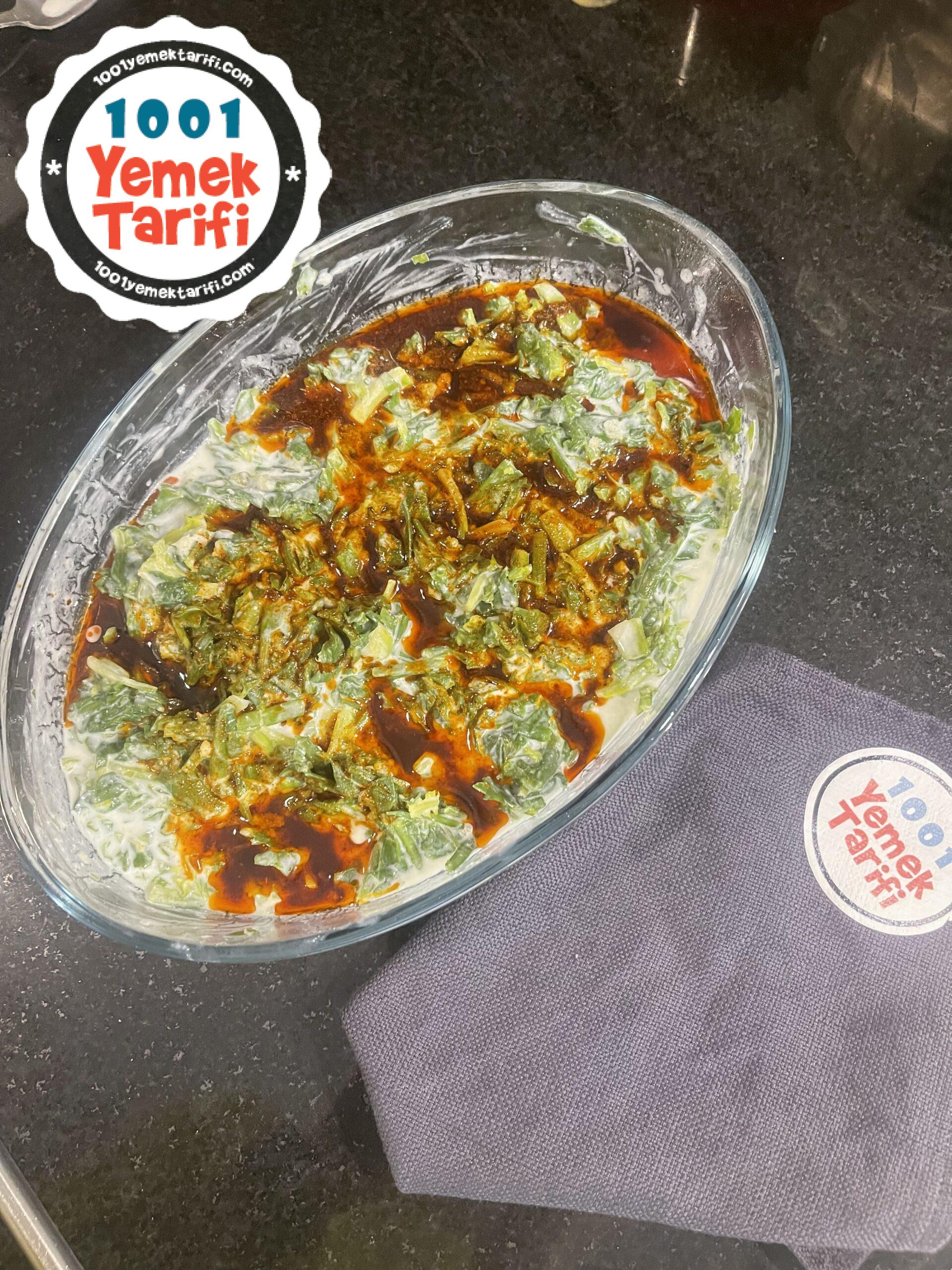 Yoğurtlu Radika Tarifi (Karahindiba)