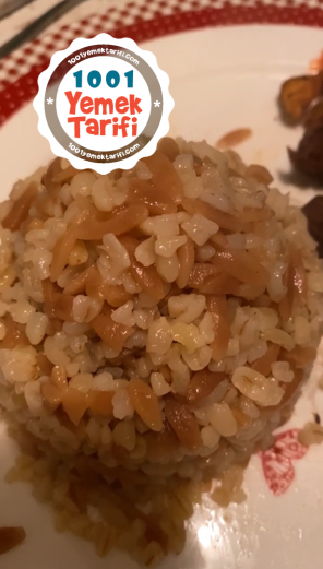 Arpa Şehriyeli Bulgur Pilavı Tarifi
