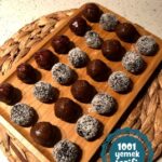 Çikolatalı Truff Tarifi malzemeler-nefis ve kolay 1001yemektarifi