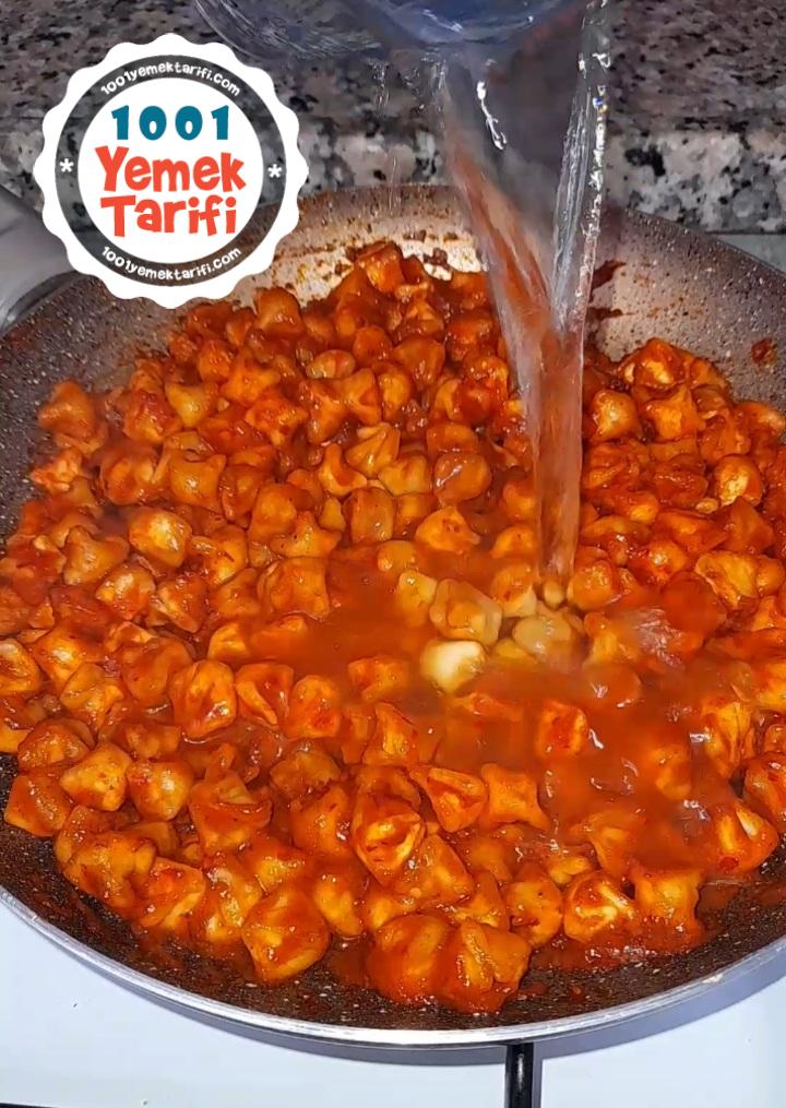 Demleme Mantı Tarifi