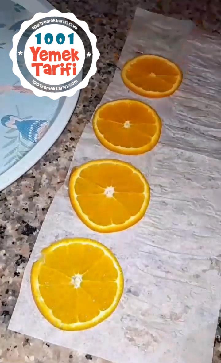 Çikolatalı Portakal Dilimleri