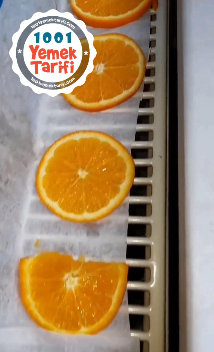 Çikolatalı Portakal Dilimleri