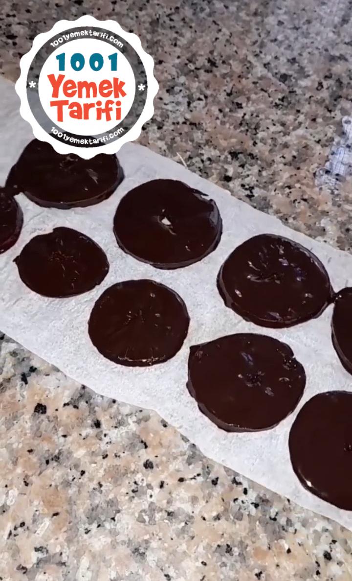 Çikolatalı Portakal Dilimleri tarifi