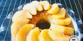 Nefis Elmali Kek Tarifi-Kolay Ev Yapimi Kek Nasil yapilir-kac Kalori-1001yemektarifi