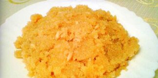 Nefis irmik Helvasi Tarifi-Sutlu irmik Tatlisi Nasil Yapilir-kac kalori-resimli kolay tatli tarifleri-1001yemektarifi