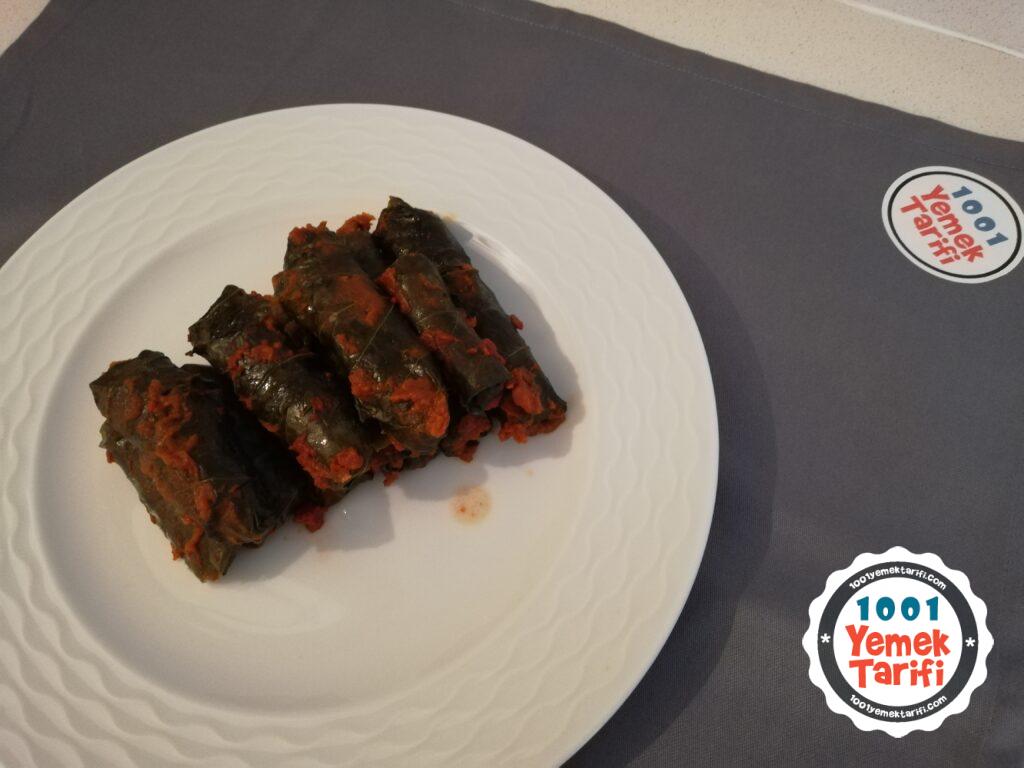 etsiz kolay yaprak sarması nasıl yapılır tarifi