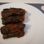 Etsiz salçalı, soslu yaprak sarması tarifi-nasıl yapılır-sarma yapımı kaç kalori