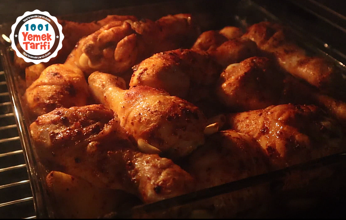 Fırında Sarımsaklı Tavuk