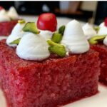 Vişneli Revani Tatlısı Tarifi yapımı nasıl yapılır kaç kalori