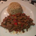 İstiridye mantarı kavurması