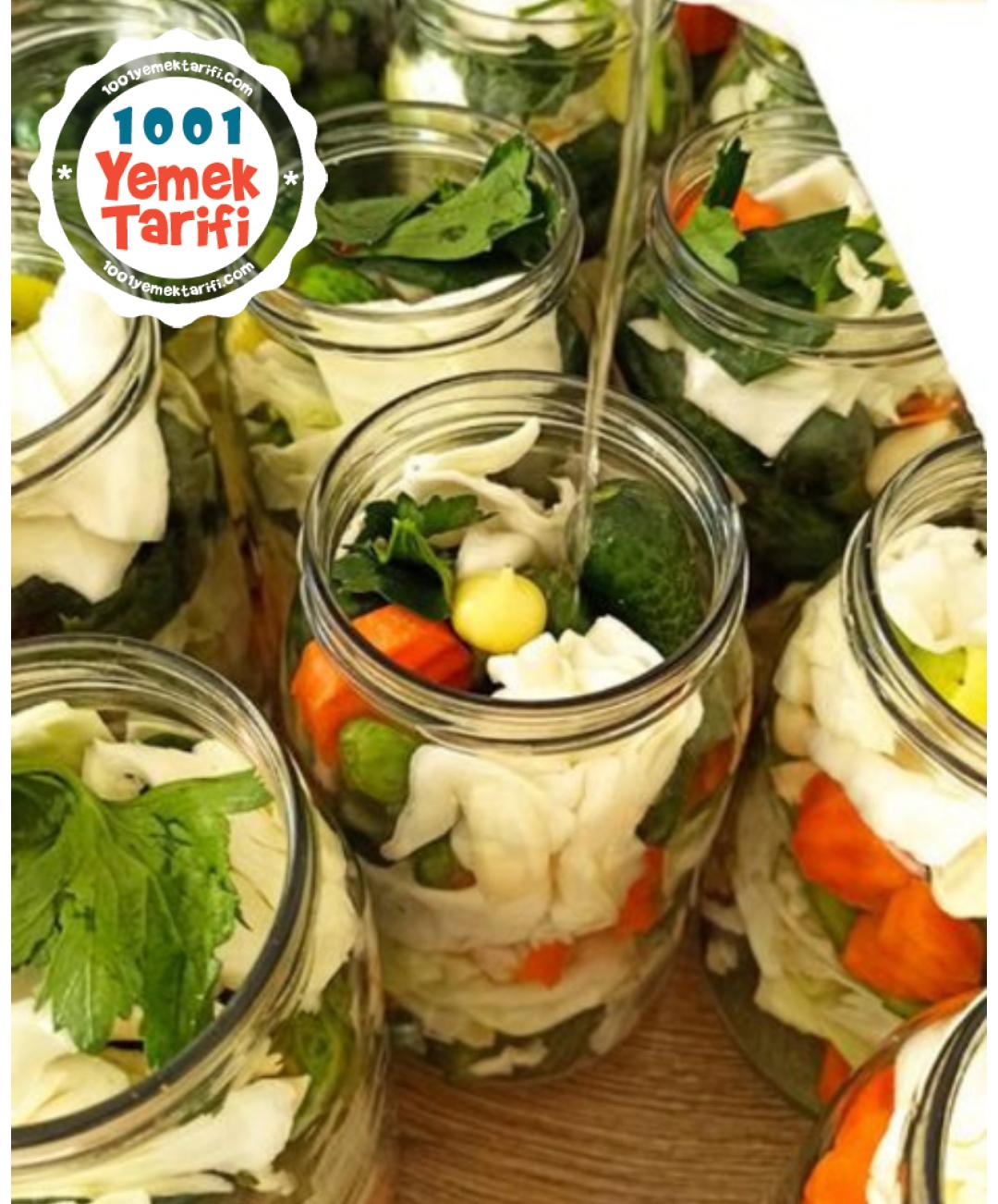 Kütür Kütür Karışık Turşu Tarifi