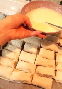 Soslu Patatesli Börek (Baklavalık Hazır Yufkadan)