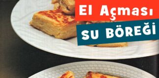 Su Böreği Tarifi: El Açması Hamurdan Peynirli Su Böreği Nasıl Yapılır? (kaç kalori)