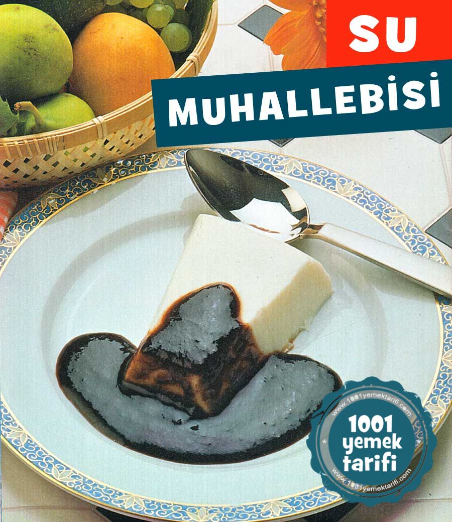 Su Muhallebisi Tarifi (yapımı, kalorisi) 1001YemekTarifi