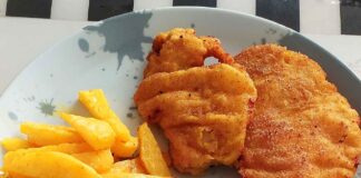 Terbiyeli sinitzel Tavuk Tarifi-Puf Noktalari kac Kalori-tavuk sinitzel nasil yapilir-yapimi-1001yemektarifi