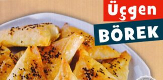 Yufkadan Üçgen Börek Tarifi: Tavuklu Üçgen Börek Yapımı, Yapılışı