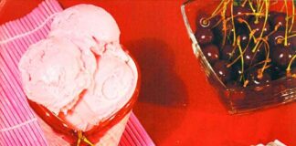 Visneli Dondurma Tarifi-Nefis Visneli Dondurma yapimi-kac kalori-1001yemektarifi