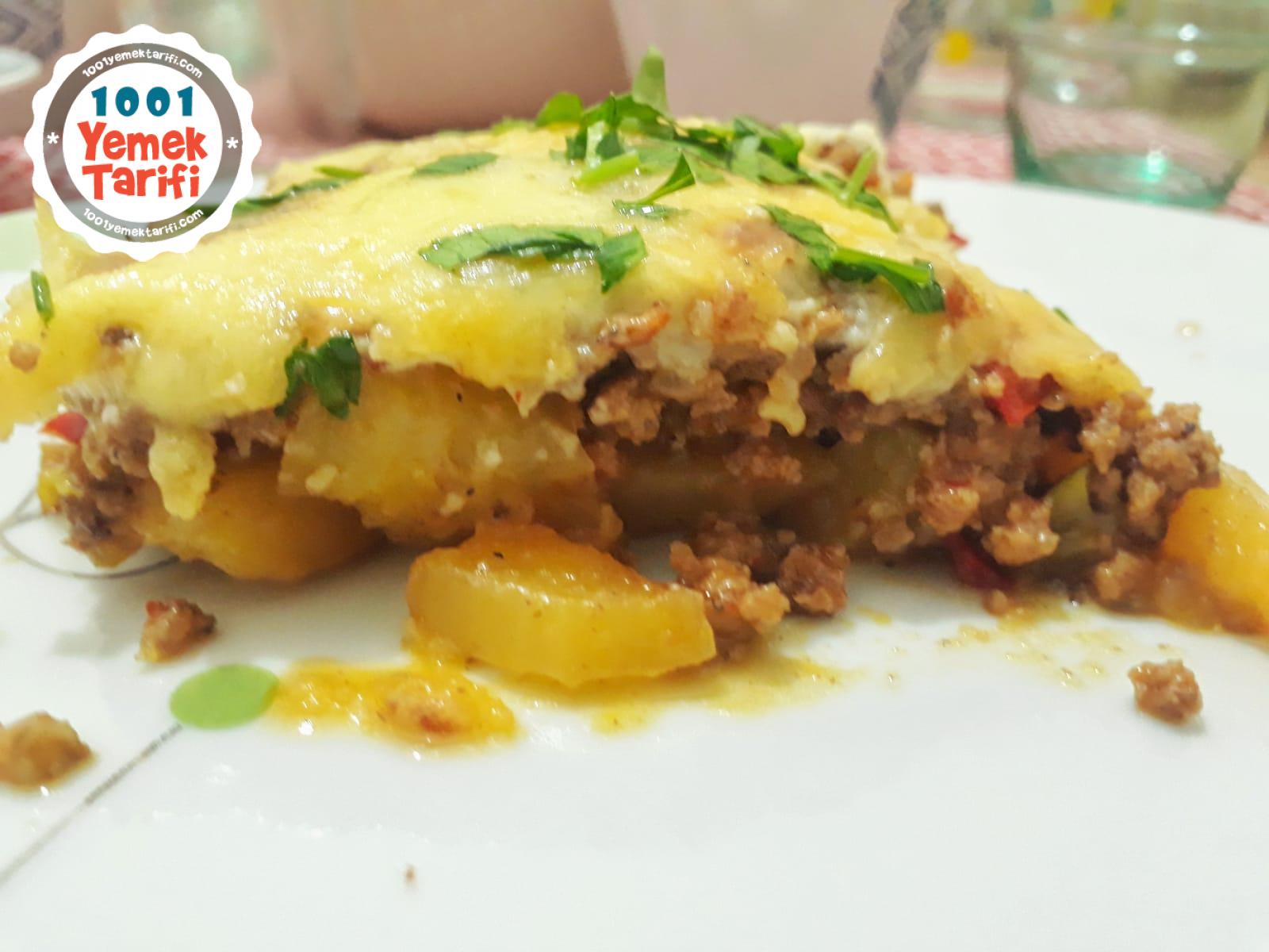 📸Fotoğraflı ✅Tam Ölçülü: Kıymalı Patates Graten tarifi