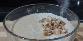 Şekersiz Tahinli Muhallebi