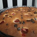 Çilekli çikolatalı kek tarifi