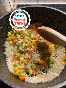 Garnitürlü Pilav nasıl yapılır