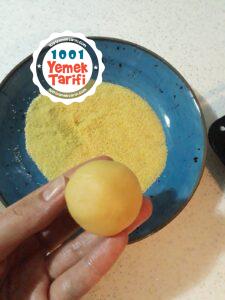 Badem Göz Tatlısı yapımı