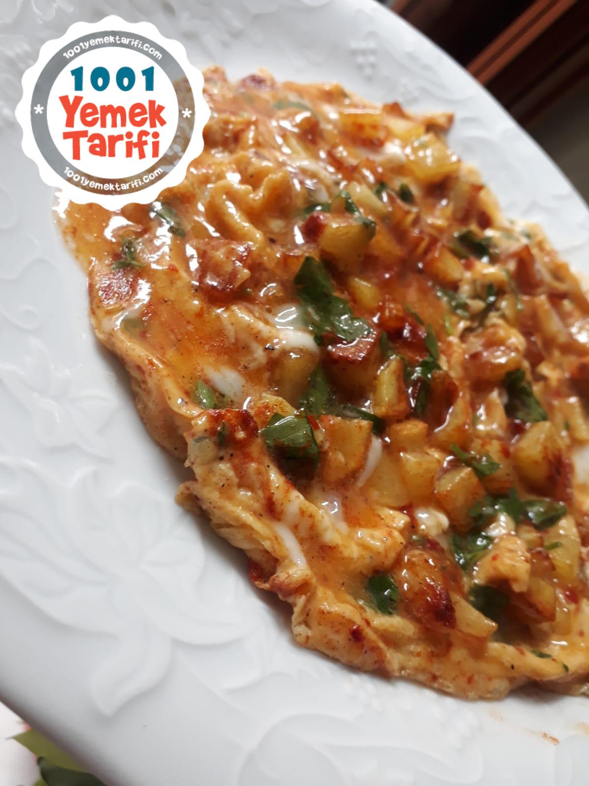 Patatesli Omlet