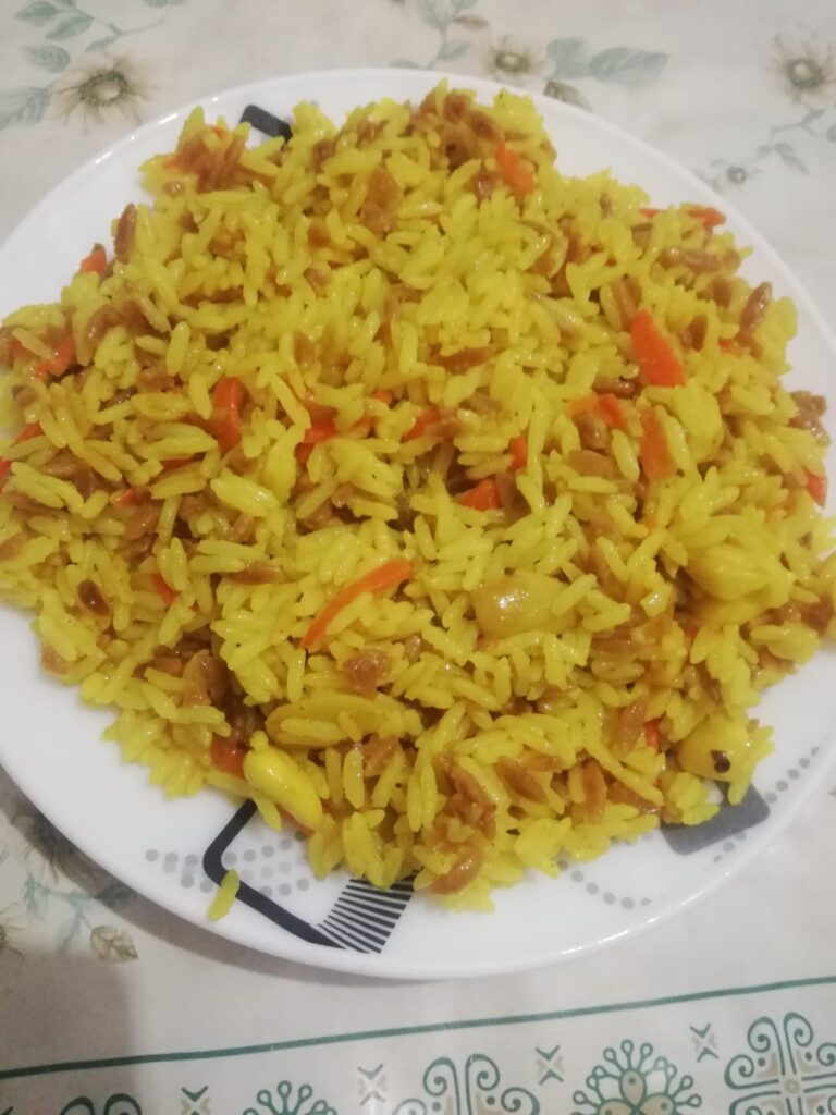 Zerdeçallı Pilav Tarifi