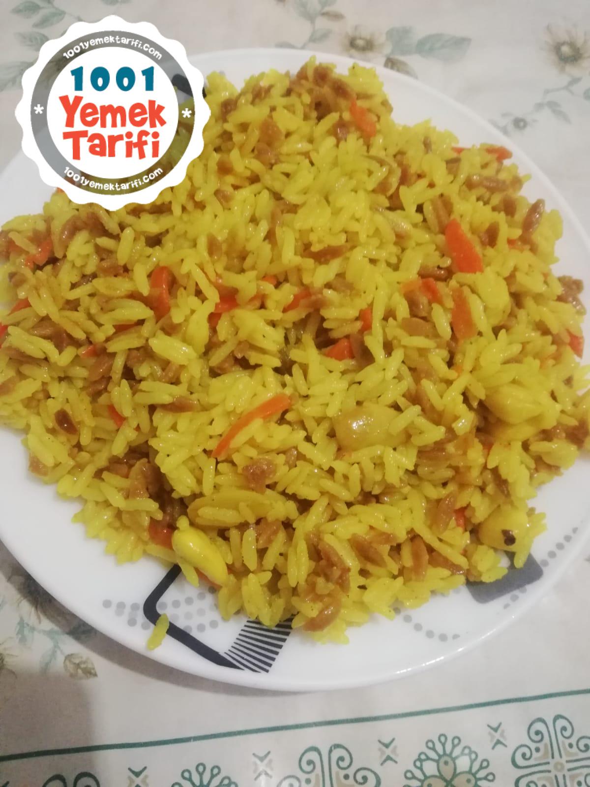Zerdeçallı Pilav Tarifi