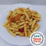 Sebzeli Makarna Tarifi-nasıl yapılır-kolay makarna yapımı-kaç kalori