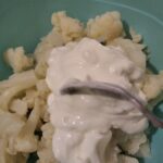 Yoğurtlu Karnabahar yemeği