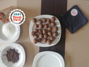 Kakaolu Truff kurabiye topları