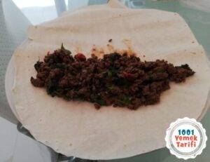 Kıymalı Tantuni Dürüm Tarifi yapımı nasıl yapılır kaç kalori nefis-evde ev yapımı