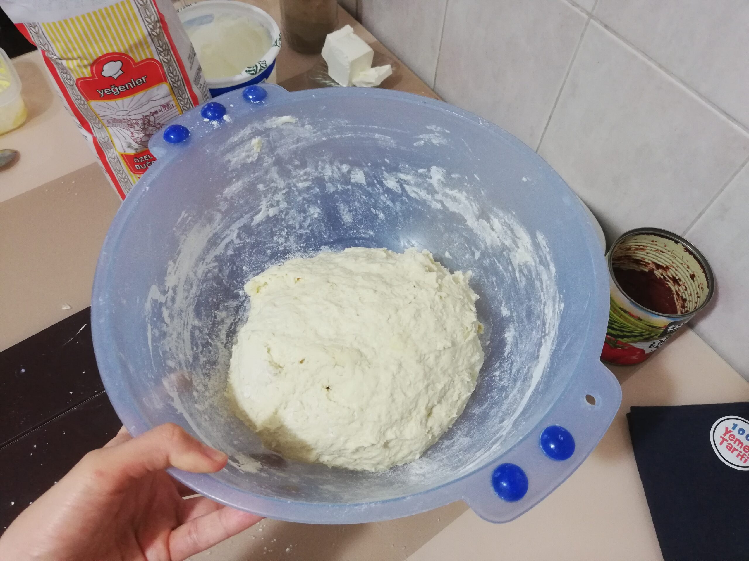 El Açması Patatesli Peynirli Börek