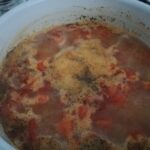 evde domates çorbası yapımı